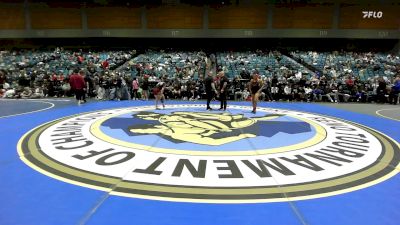 120 lbs Consolation - Akeela Mitchell, Volcano Vista vs Samantha Maestas, Alamosa