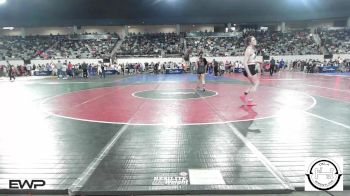 143 lbs Consi Of 4 - Brinlee Nimeh, Owasso Rams Jh Girls vs Tinsley Nett, Norman Jr High