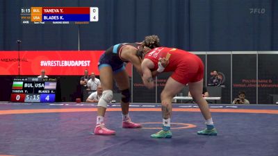 68 kg Semifinal - Kennedy Blades, USA vs Yuliana Yaneva, BUL