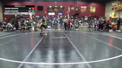 184 lbs Champ. Round 2 - Jacob Farthing, Life University vs Savian Graham, Montevallo