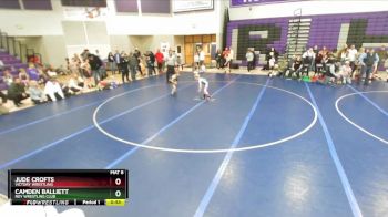 50 lbs Cons. Round 3 - Jude Crofts, Victory Wrestling vs Camden Balliett, Roy Wrestling Club