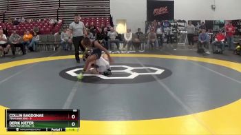 80 lbs 2nd Place Match (8 Team) - Collin Bagdonas, Team Ohio (OH) vs Derik Kiefer, Team 922 (OH-PA)