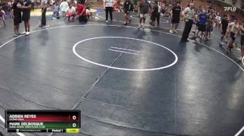 163 lbs Semifinal - Mark DelBosque, Dark Horse Wrestling Club vs Adrien Reyes, Clovis High