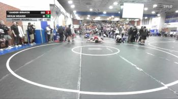 190 lbs Champ. Round 3 - Devlin Weaver, Huntington Beach vs Xander Birakos, Oakdale