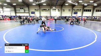 88 lbs Consi Of 4 - Robby Newton, Mayo Quanchi vs Matthew Bray, Refinery