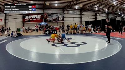 65 kg Cons. Round 2 - Caleb Camp, Tiger Den Wrestling Club vs Mason Leiphart, Pennsylvania