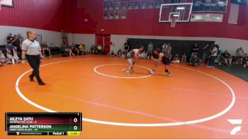 145 lbs Round 1 (8 Team) - Angelina Patterson, Hired Guns Black vs Aileya Sath, Spartan Mat Club