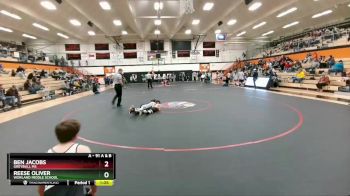 91 A & B Cons. Round 1 - Ben Jacobs, Greybull MS vs Reese Oliver, Worland Middle School