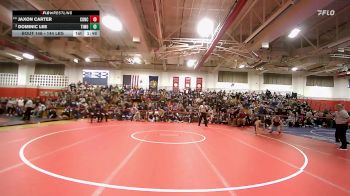 144 lbs Quarterfinal - Jaxon Carter, Concord vs Dominic Lee, Timberlane