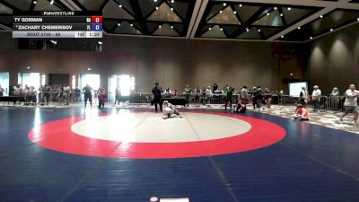 88 lbs 3rd Place Match - Ty Gorman, GA vs Zachary Chemerisov, FL