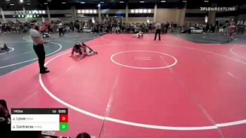 145 lbs Consi Of 32 #1 - Jason Lowe, Bonanza HS vs Joseph Contreras, Powders WC