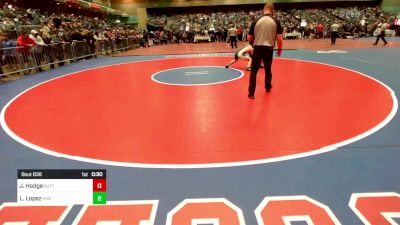 132 lbs Consi Of 32 #1 - Jacob Hodge, Sutter Union High School vs Logan Lopez, Horizon High School