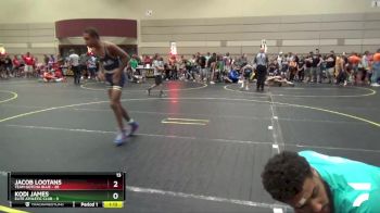 125 lbs Round 4 (6 Team) - Kodi James, Elite Athletic Club vs Jacob Lootans, Team Gotcha Blue