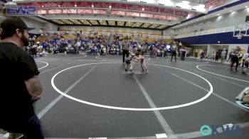 55 lbs Semifinal - Easton Houck, Norman Grappling Club vs Lane Jager, Carl Albert