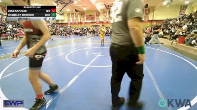 120 lbs Rr Rnd 1 - Brantley Johnson, Wagoner Takedown Club vs Luke Canales, Claremore Wrestling Club