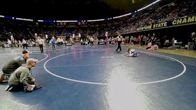 70 lbs Consy 6 - Vincent Foster, Nazareth vs Dylan Dudash, West Middlesex