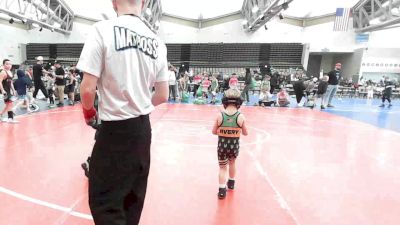 44 lbs Rr Rnd 3 - Caysen Avery, Rabbit Wrestling Club - K3 vs Crew Whesper, Upper Township - K3