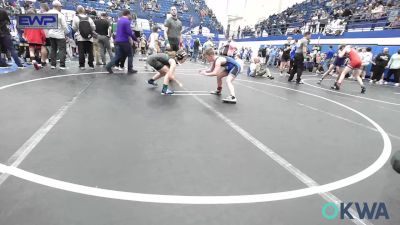 85 lbs Round Of 16 - Elijah Farley, Team Guthrie Wrestling vs Devyn Vincent, Lions Wrestling Academy