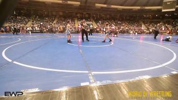 76 lbs Consi Of 16 #2 - Weston Bezeau, Room 36 vs Hunter Hamilton, Greater Heights Wrestling