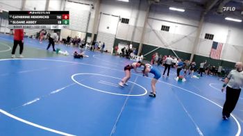 122-128 lbs Cons. Round 3 - Catherine Hendricks, Torrington Wrestling Club vs Sloane Abbey, Kearney Matcats