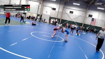 122-128 lbs Cons. Round 3 - Catherine Hendricks, Torrington Wrestling Club vs Sloane Abbey, Kearney Matcats