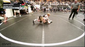 64 lbs Rr Rnd 1 - Cayson Chappell, Shelton Wrestling Academy vs Mitchell Little, Standfast OKC