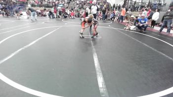 43 lbs Consi Of 16 #2 - Easton Wright, Cushing vs Kolter Gay, Blackwell Wrestling Club