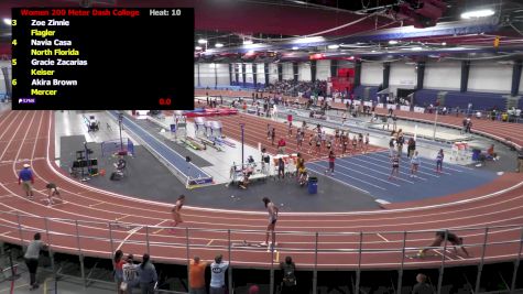 Women's 200m, Finals 10