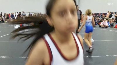 85 lbs Round 9 (10 Team) - Sascha Trujillo, Washington Dual Team vs Anela Hogg, Missouri Outlaws