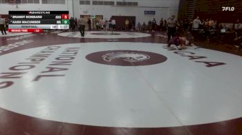 184 lbs Semifinal - Brandt Bombard, Augsburg vs Kash Macumber, UW - La Crosse