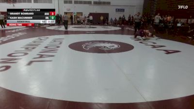 184 lbs Semifinal - Brandt Bombard, Augsburg vs Kash Macumber, UW - La Crosse