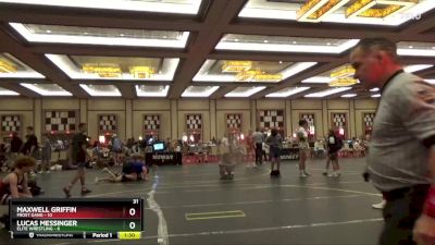 100 lbs Round 5 (6 Team) - LUCAS MESSINGER, Elite Wrestling vs Maxwell Griffin, Frost Gang