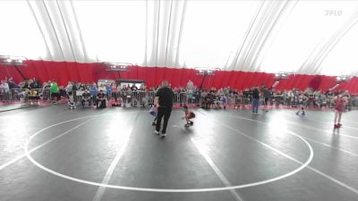 59 lbs Quarterfinal - Kaleb Fisher, Brown Deer Jr Falcons Wrestling Club vs Malaki Henry, La Crosse Area Wrestlers