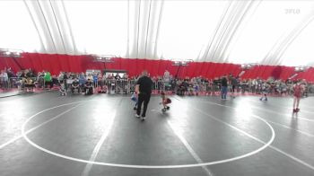59 lbs Quarterfinal - Kaleb Fisher, Brown Deer Jr Falcons Wrestling Club vs Malaki Henry, La Crosse Area Wrestlers