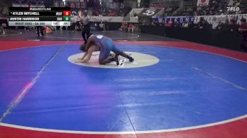 5A 285 lbs Cons. Round 1 - Kyler Mitchell, Montevallo vs Austin Harrison, Elberta HS