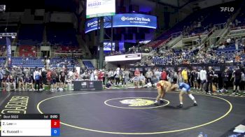 152 lbs Cons 64 #2 - Zachery Lee, Georgia vs Kevon Russell, Indiana