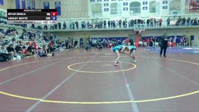 138 lbs Champ. Round 1 - Ashley Matys, San Jose State University vs Mylei Seigla, Unattached