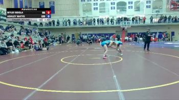 138 lbs Champ. Round 1 - Ashley Matys, San Jose State University vs Mylei Seigla, Unattached