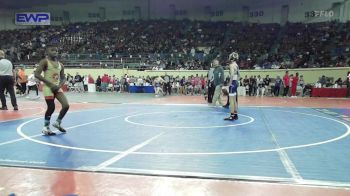 80 lbs Round Of 64 - Kaydn Erwin, Pryor Tigers Wrestling vs Tejuan Davis, Team Tulsa Wrestling Club