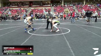 145 lbs Cons. Round 4 - Emmit Ohlde, CYWC vs Augustine Pacheco, Ridge Wrestling Club