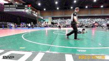 60 lbs Consi Of 4 - Daniel Wilson Jr., Southwest Stallions WC vs Dylan Messiha, Monster Garage