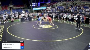 182 lbs Cons 4 - Marco Christiansen, Minnesota vs Peyton Westpfahl, Missouri