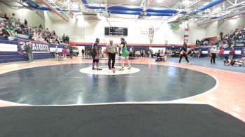 190 lbs Cons. Round 2 - Addy Erickerson, Geneseo vs Charisma Hill, Kankakee (Sr.)