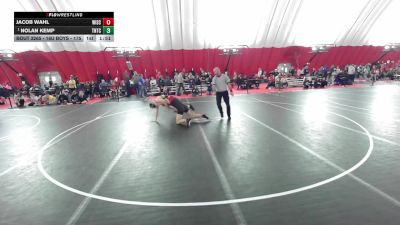 16U Boys - 175 lbs Semis - Nolan Kemp, Team Nazar Training Center vs Jacob Wahl, Wisconsin