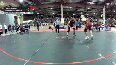 285 lbs Cons. Round 1 - Fernando Carbajal, West Wendover vs Gary Osborn, Lincoln