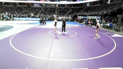 114 lbs 5th Place Match - Keira Filip, Minisink Valley vs Gabriella Barone, Niagara Wheatfield