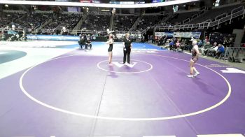 114 lbs 5th Place Match - Keira Filip, Minisink Valley vs Gabriella Barone, Niagara Wheatfield