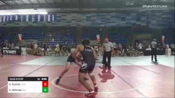 156 lbs Consi Of 8 #2 - Andres Suarez, Unattached vs Carver Rohman, Red Bulls