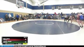 165 lbs Quarterfinal - Ben Orth, Lakeside vs David Colby, Ridgeline