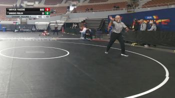 128-D4 Champ. Round 1 - Bryce Yazzie, Monument Valley High School vs Diego Felix, Somerton High School